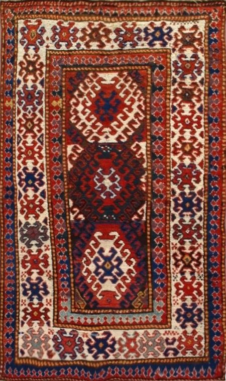 Antique Kazak rug, 3'5