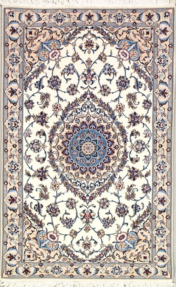 Persian Nain rug, 3'3" X 5'2", First Rugs