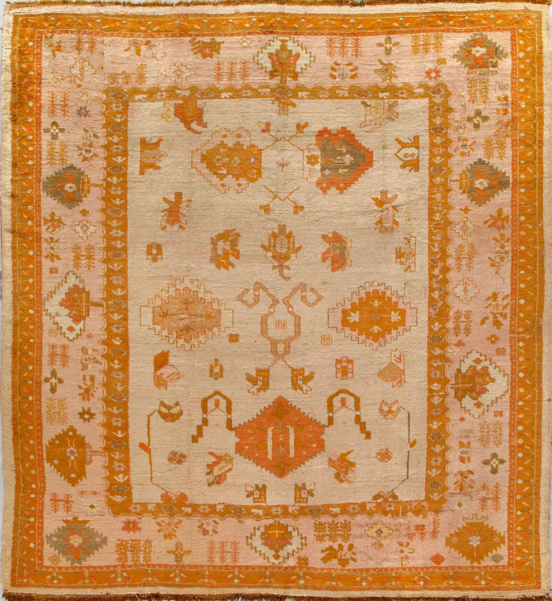 Oushak rug, 9'2