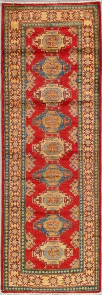 Pakistan Kazak runner, 2'10" X 8'3", First Rugs