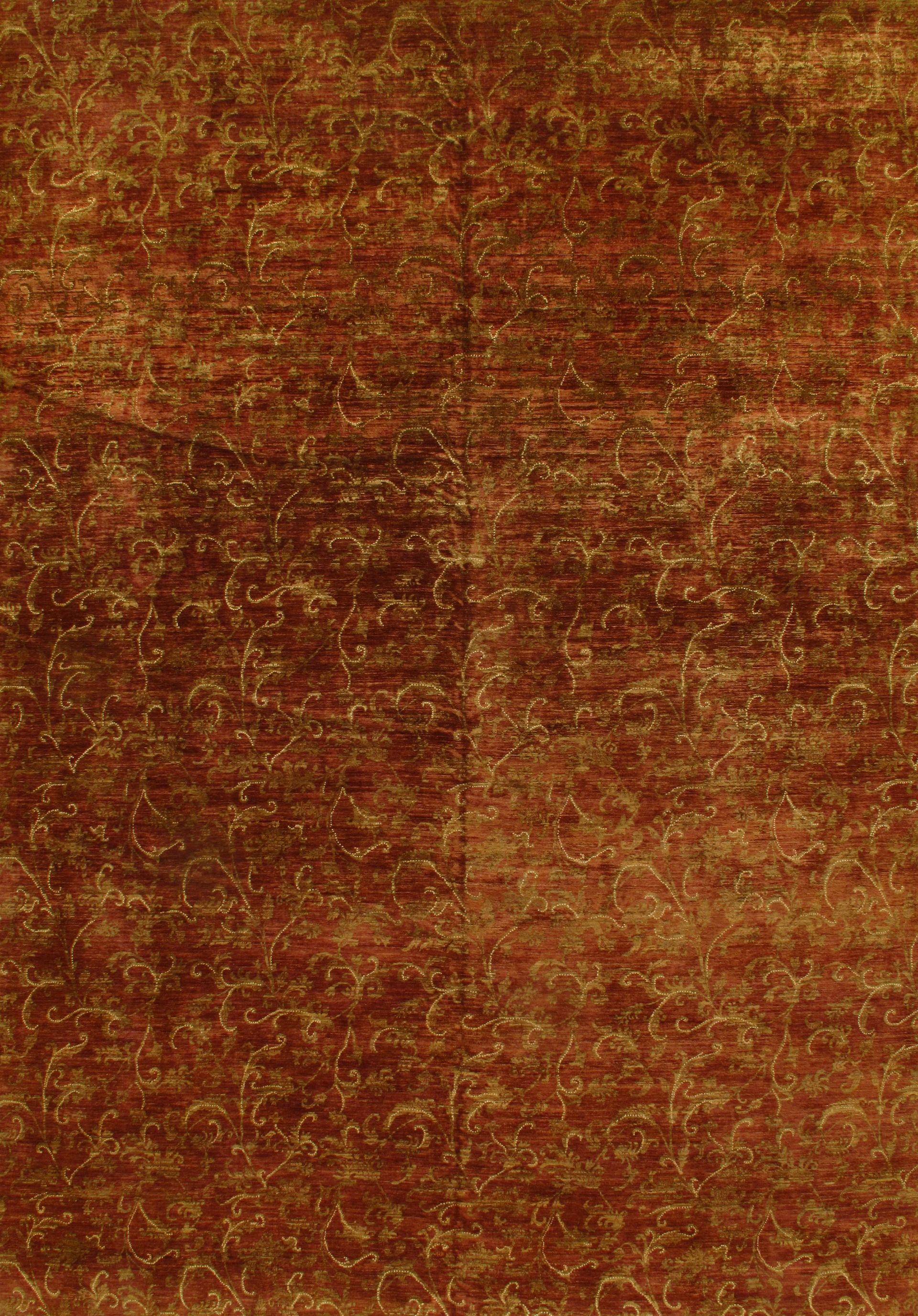 Abstract brown textured surface with mottled gold and rust tones