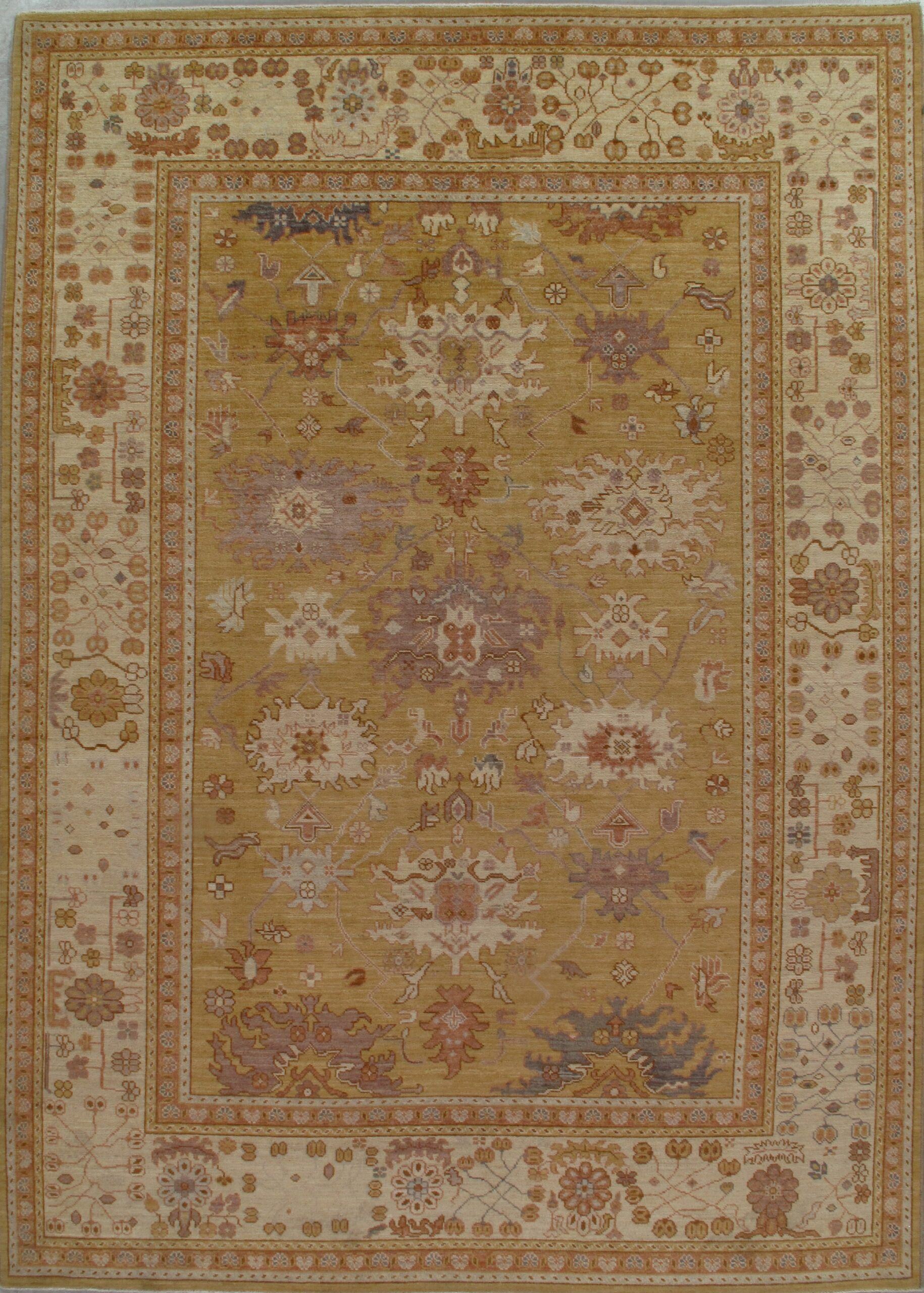 Pakistan Oushak rug, 9' x 12'7