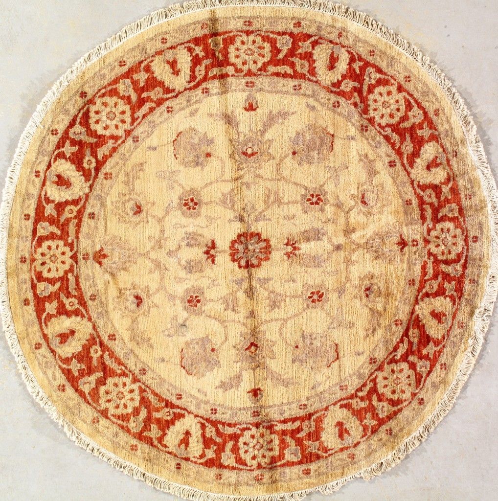 Pakistan Tabriz rug, 5' x 5', First Rugs