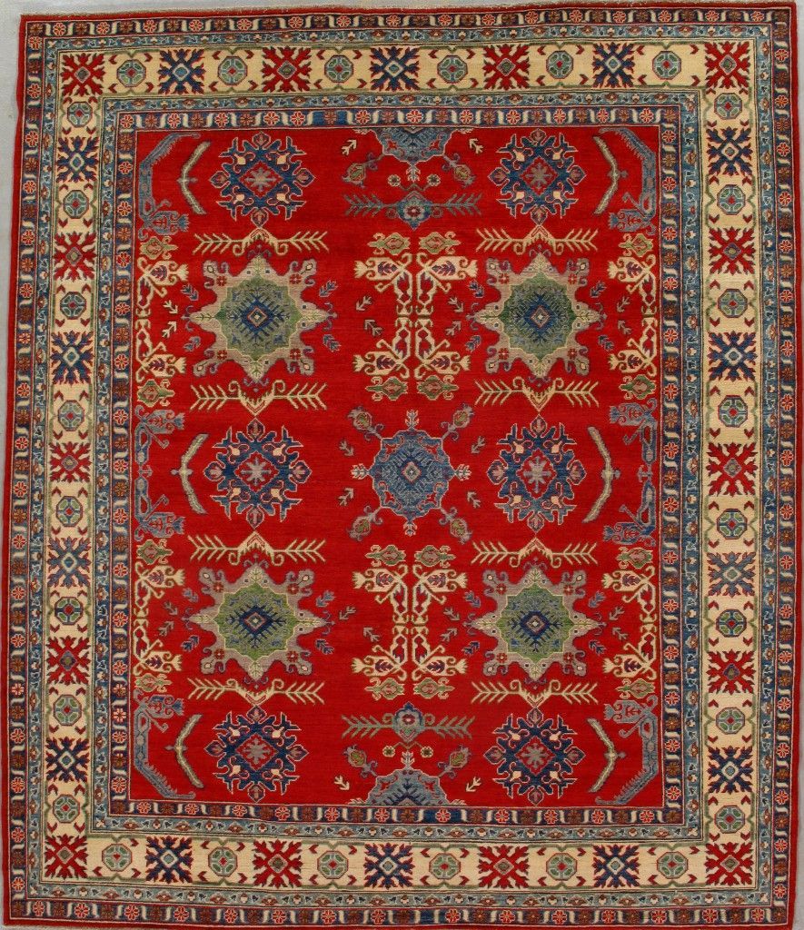 Pakistan Kazak rug, 8'4" x 9'8", First Rugs