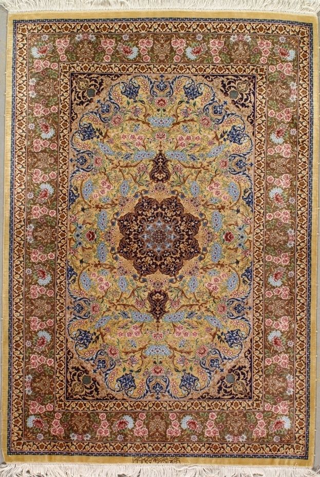 Qum rug, 3'5