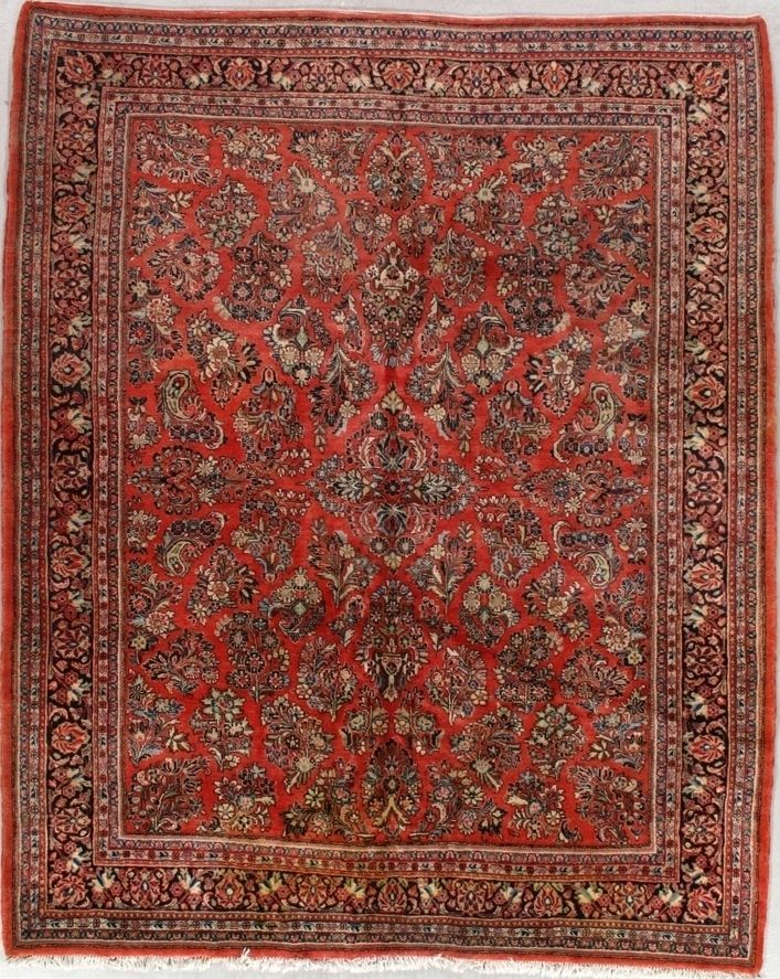 Persian Sarouk rug, 8'3