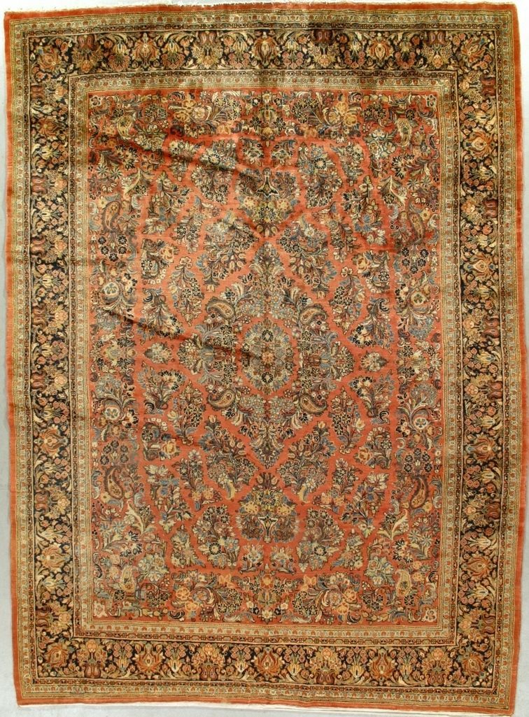 Persian Sarouk rug, 10'2" X 13'11", First Rugs
