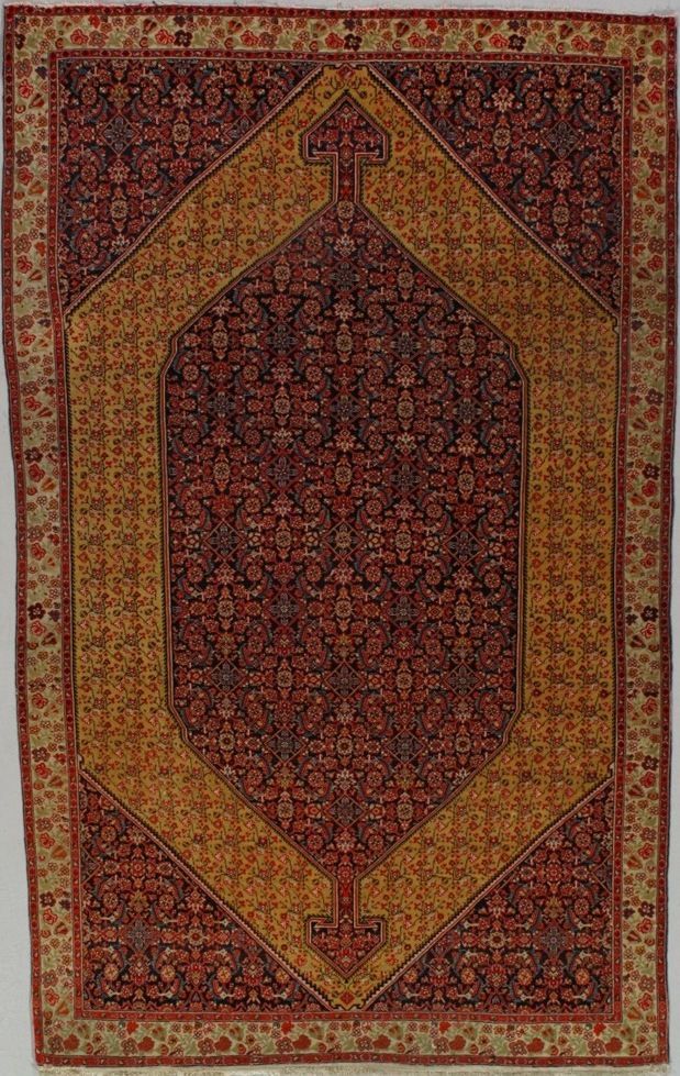Antique Farahan Sarouk rug, 4'3" x 7', First Rugs