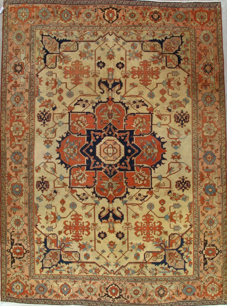 Antique Serapi rug, 9'4" x 12'11", First Rugs