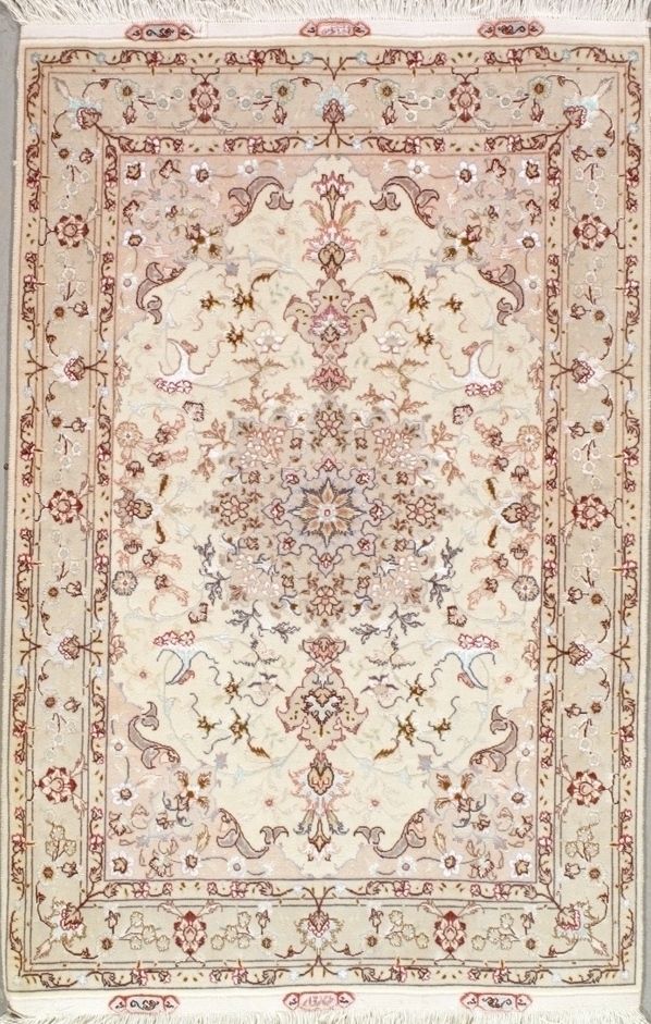 Persian Tabriz rug, 3'3