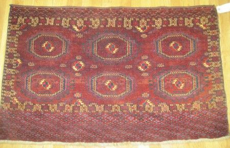 Antique Tekke rug, 2'6