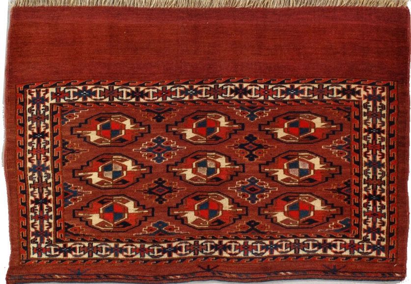Antique Yomud rug, 2'10