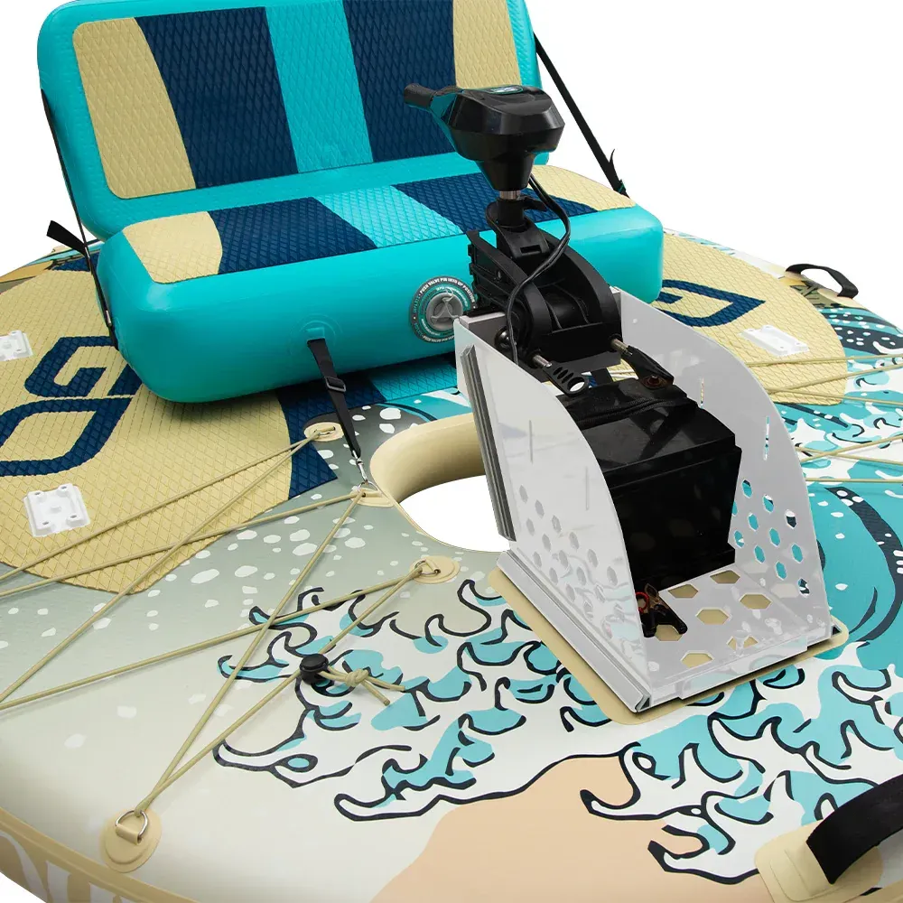 GoBoat Double Wave Portable Boat - close up view