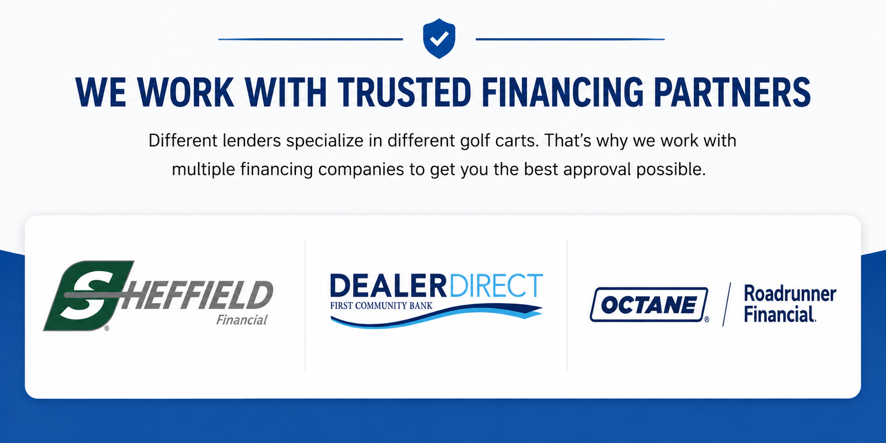 Financing Options Allstates Golf Carts