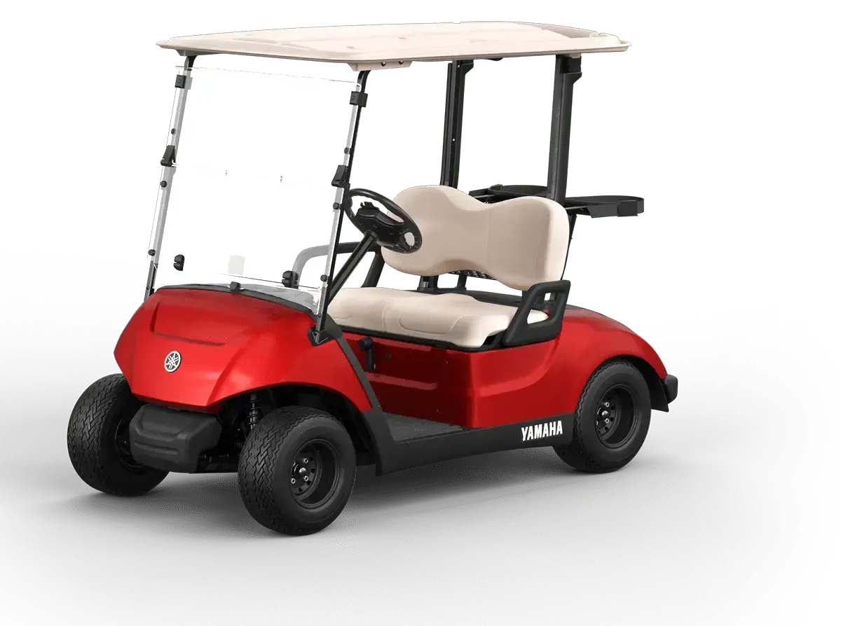 2026 Yamaha Drive 2 golf cart red
