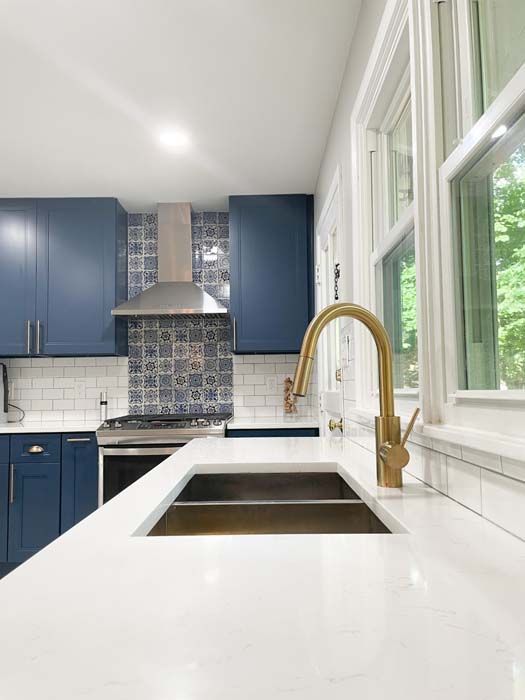 Home Remodeling Contractor | Laytonsville, MD | Black and White Kitchen ...