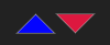 Classic divergence up / down arrow style