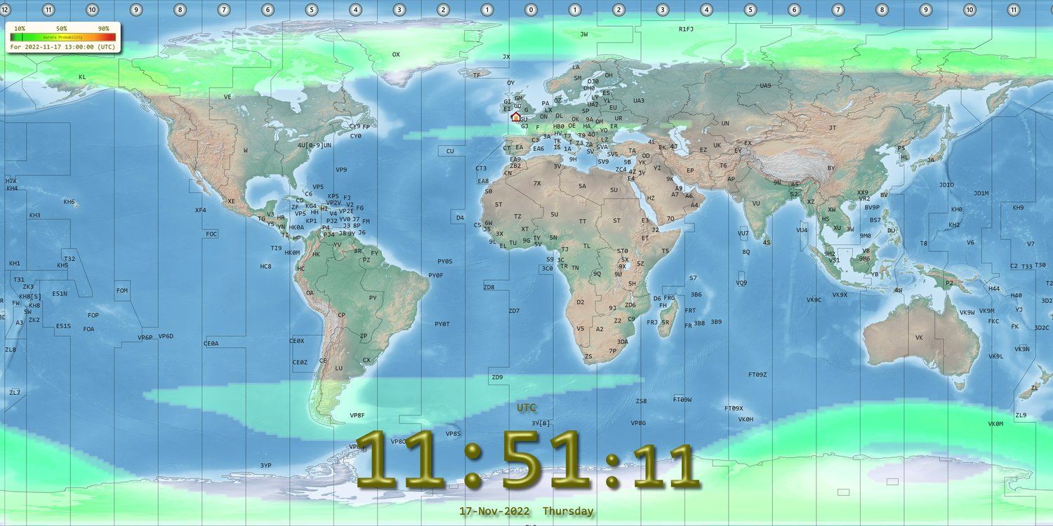 World Map - SDR-Radio.com | Software Defined Radio