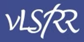 The stylized white logo 