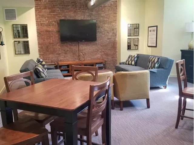 McKay apartment community clubhouse.