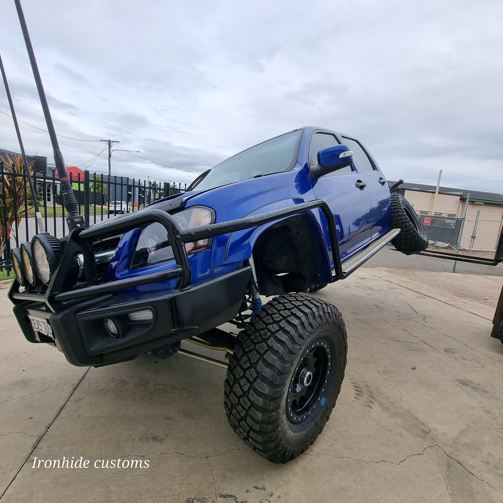 Colorado/DMAX Front 03-12 — Ironhide Customs In Garbutt, QLD