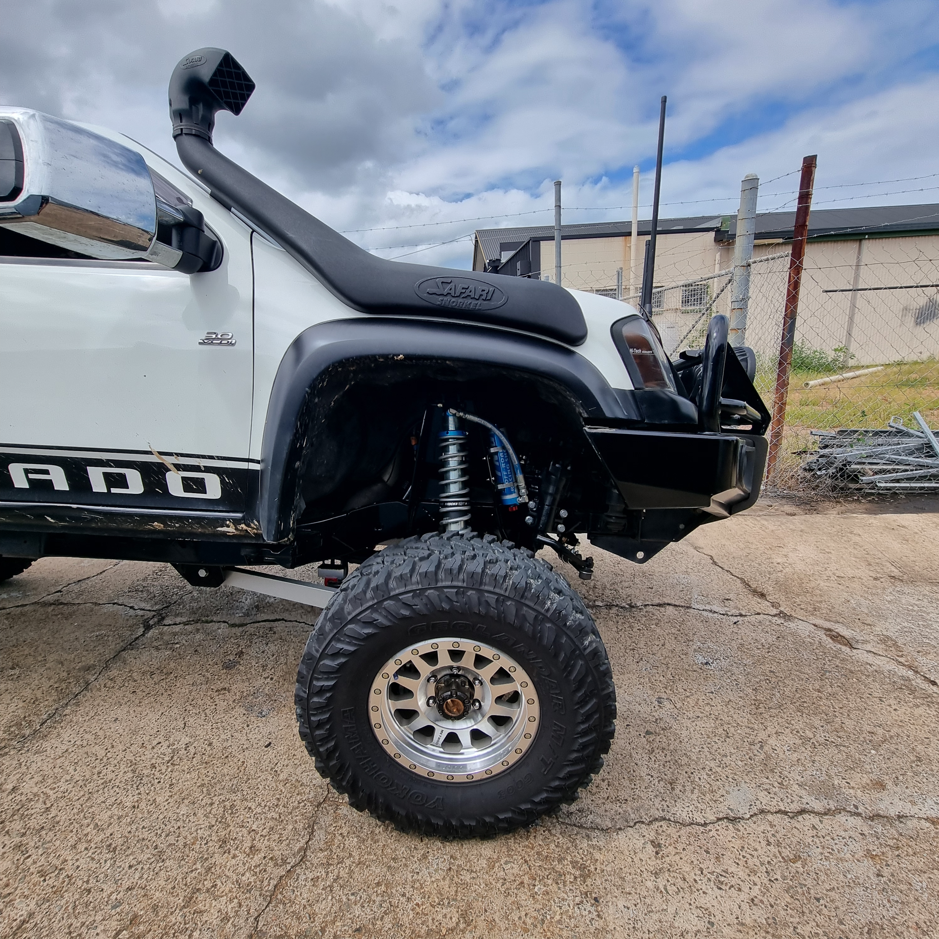 Front Coil of Colorado DMAX &mdash; Ironhide Customs In Garbutt, QLD
