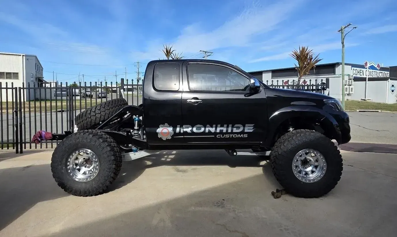 N70 Hilux Front 05-14 — Ironhide Customs In Garbutt, QLD
