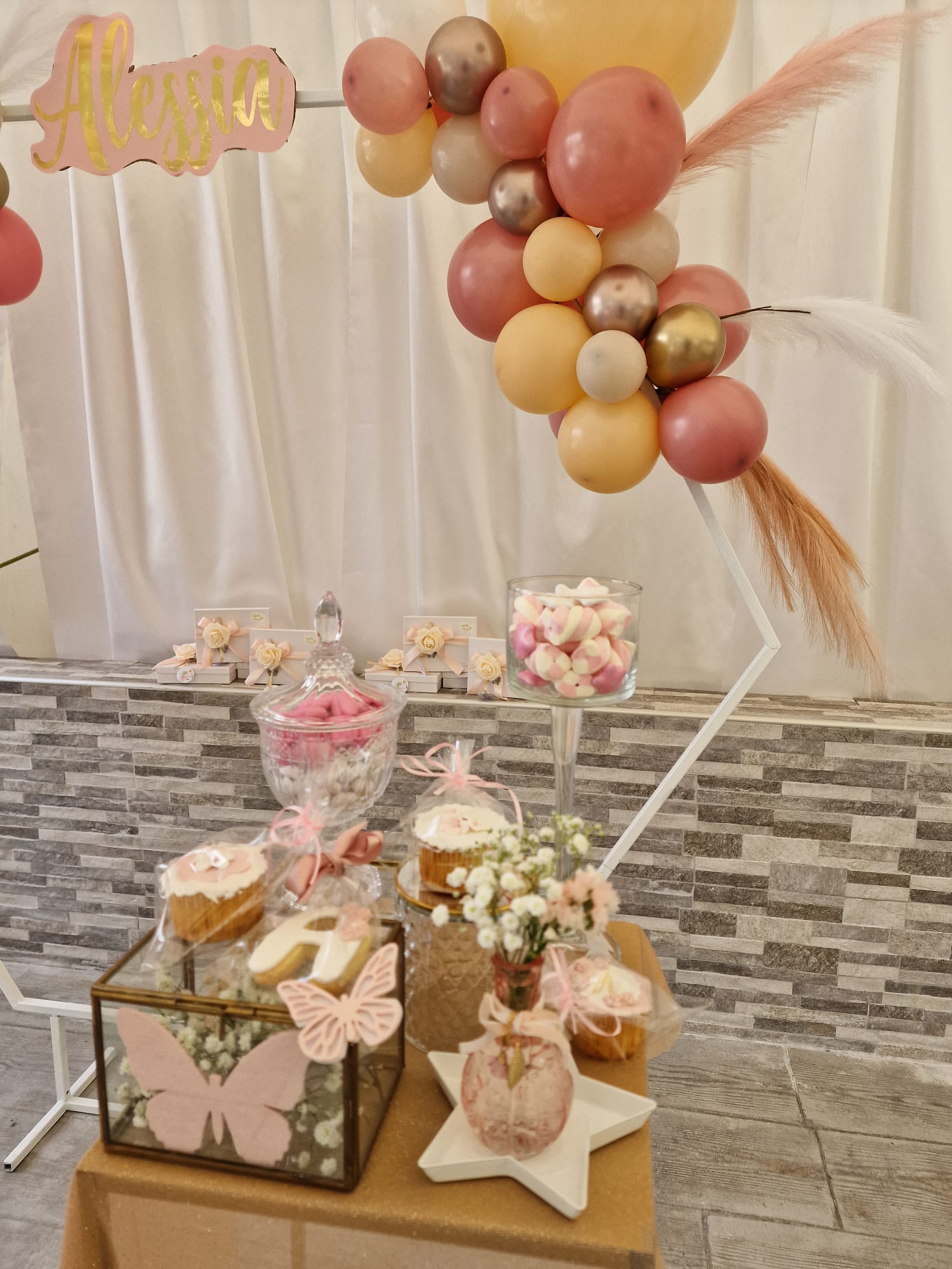 allestimento per il battesimo di un bambina presso Tenuta Olivia 53