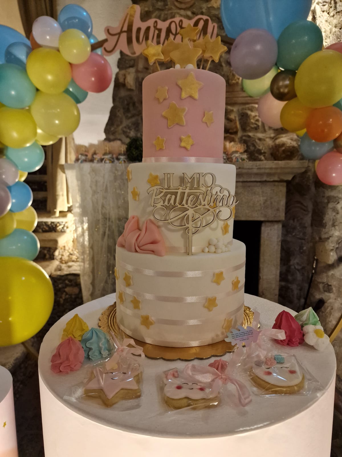 allestimento per il battesimo di un bambina presso Tenuta Olivia 13