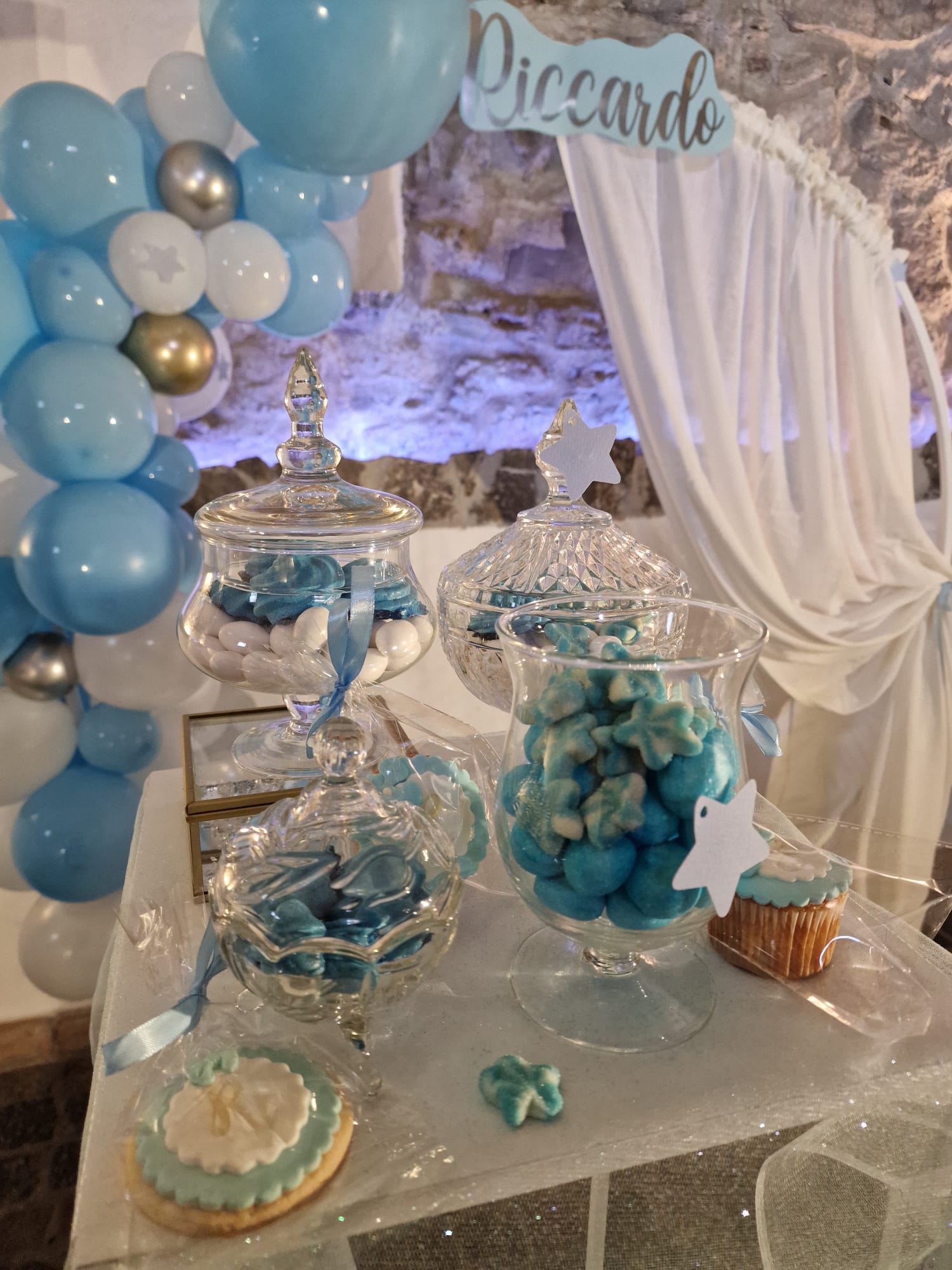 allestimento per il battesimo di un bambino presso Tenuta Olivia 37