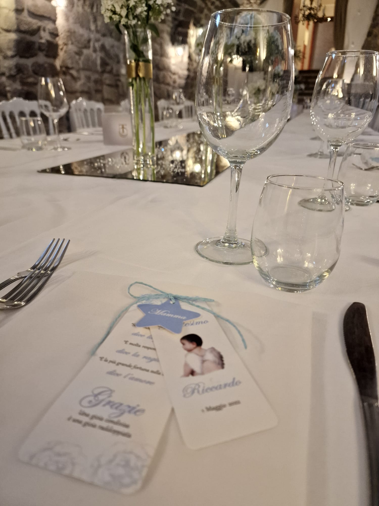 allestimento per il battesimo di un bambino presso Tenuta Olivia 19