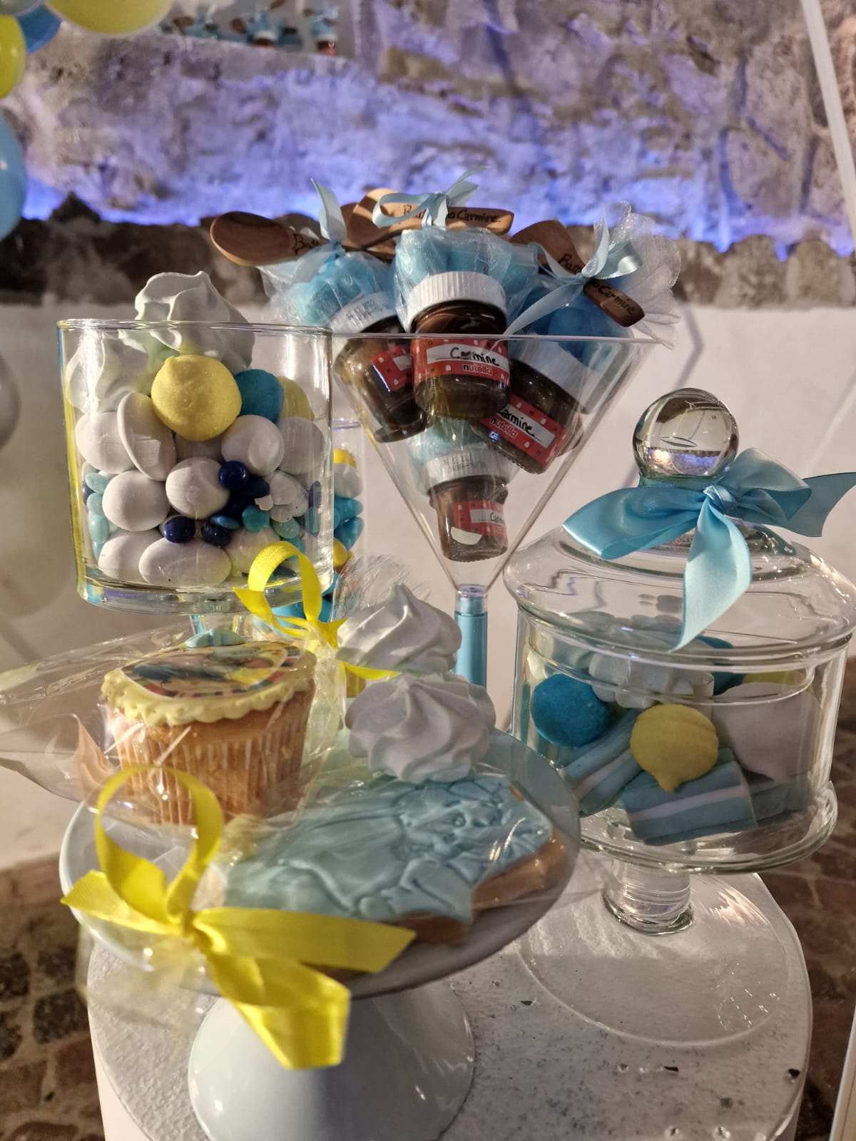 allestimento per il battesimo di un bambino presso Tenuta Olivia 20
