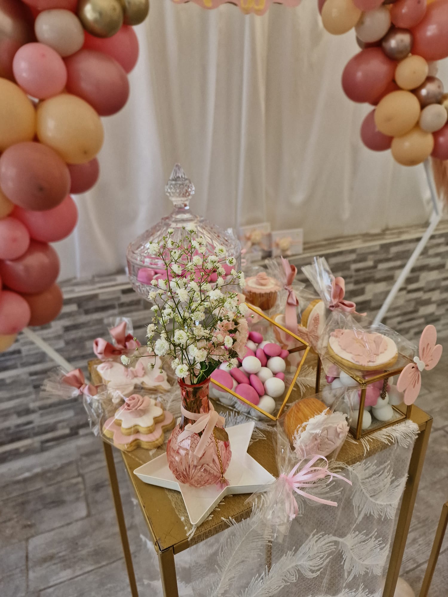 allestimento per il battesimo di un bambina presso Tenuta Olivia 29