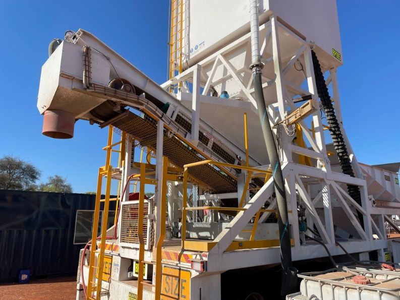 A Large Machine Is Sitting On Top Of A Truck — Advanced Weighing Technology NT Pty Ltd In Winnellie, NT