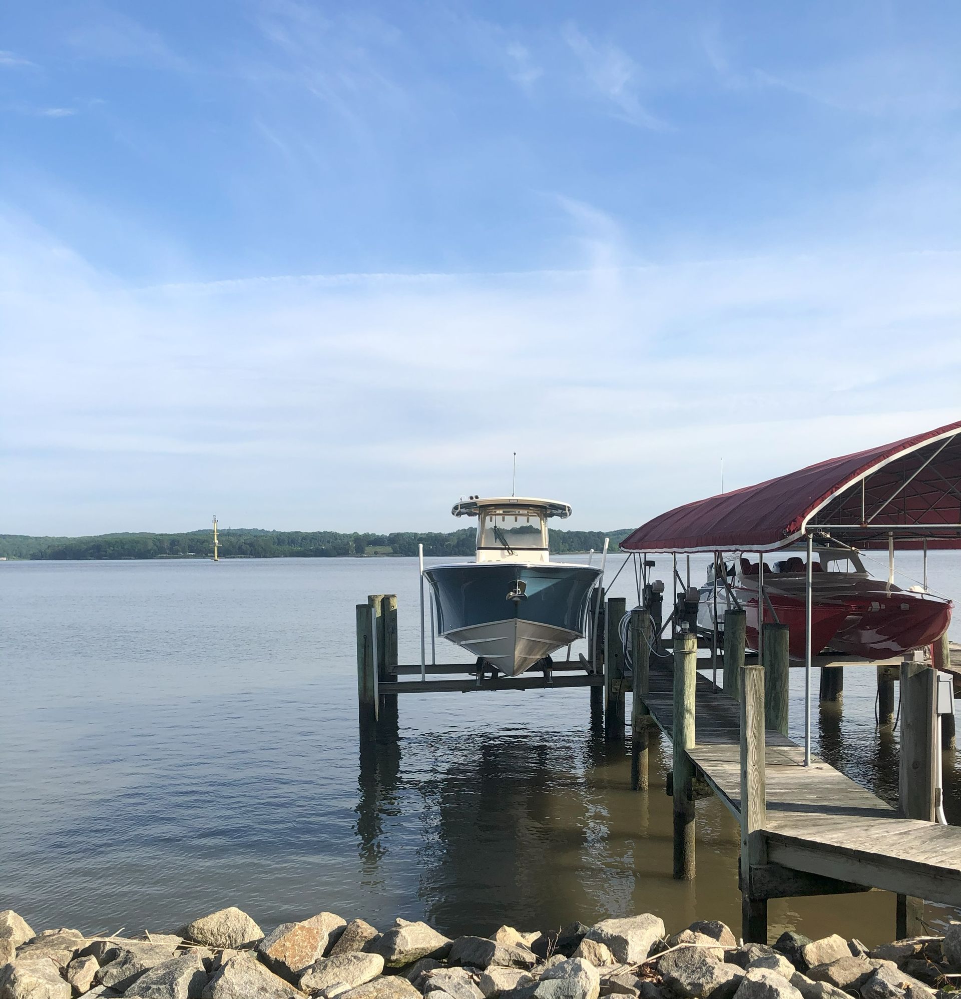 Boat Lift System Cecilton MD Marine Contractor