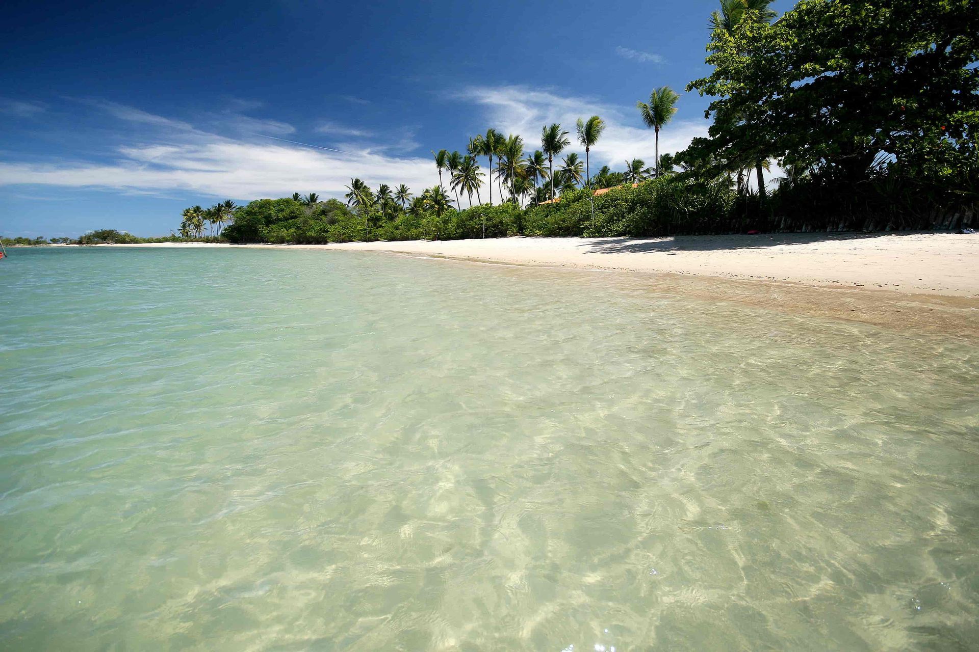 Imagem de uma piscina natural simbolizando qual a melhor praia de Morro de São Paulo.