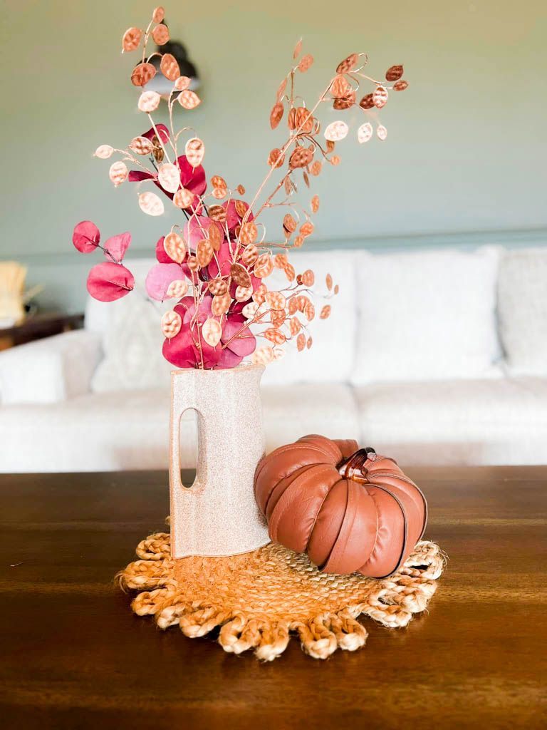 Cute decorations on a table.