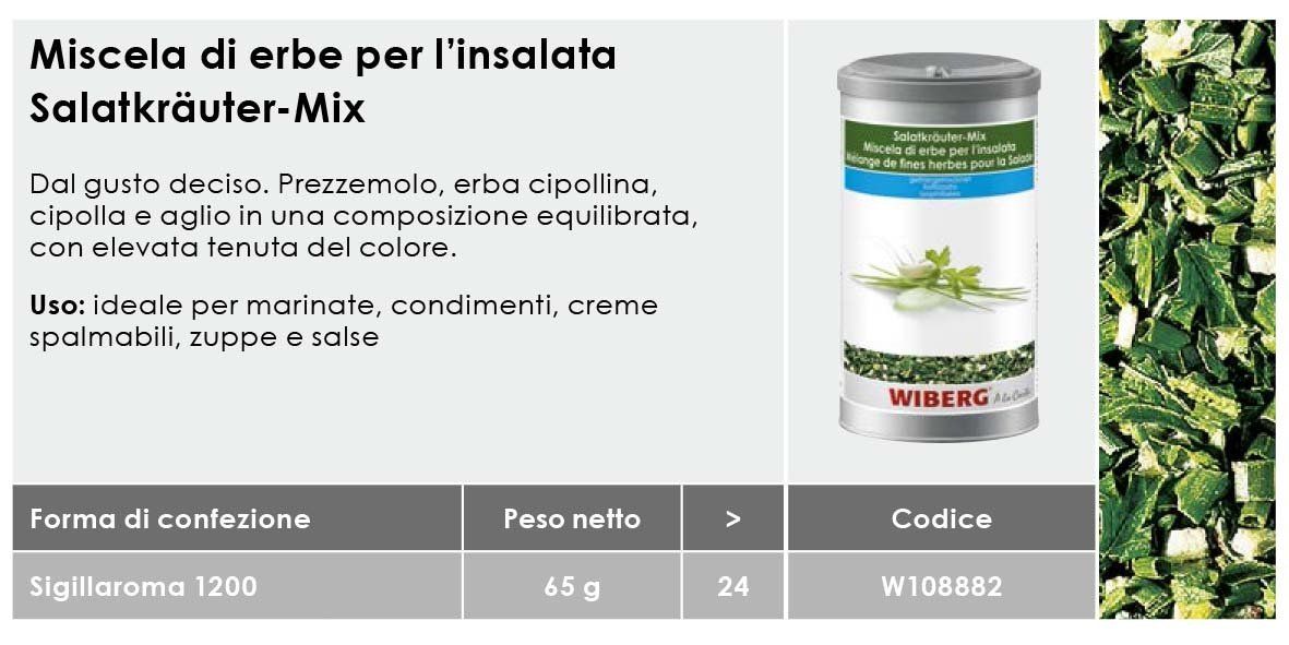 Miscela di erbe per l'insalata gr65