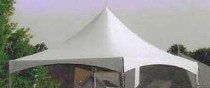 Square White Tent