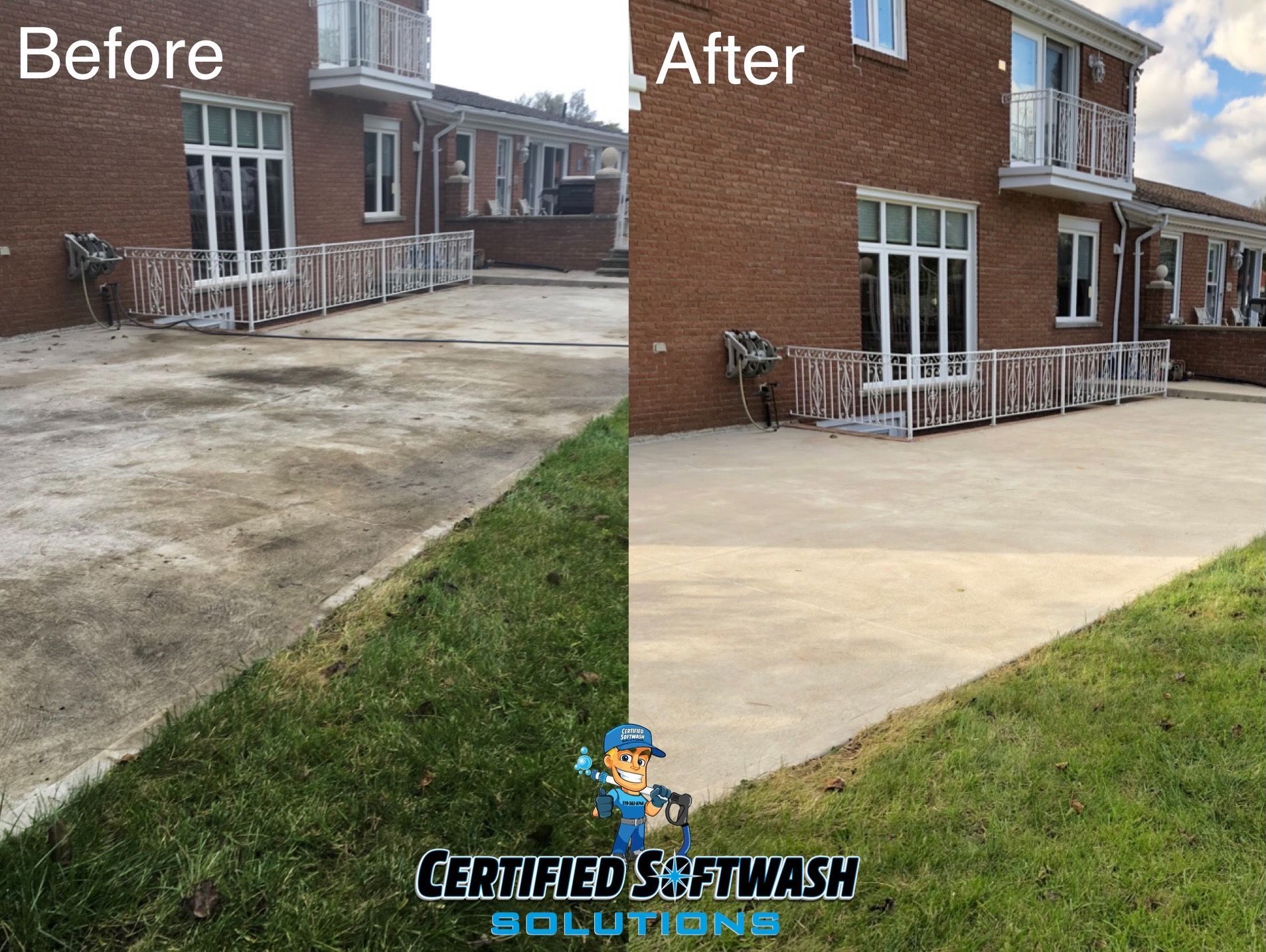 concrete cleaning