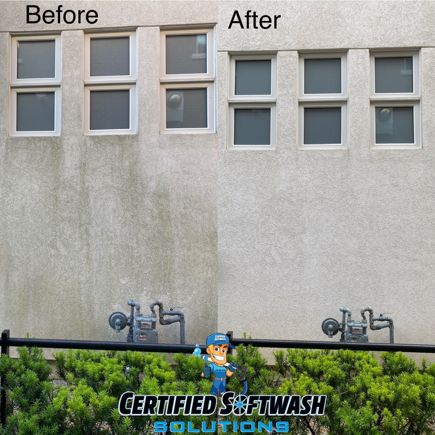 stucco washing