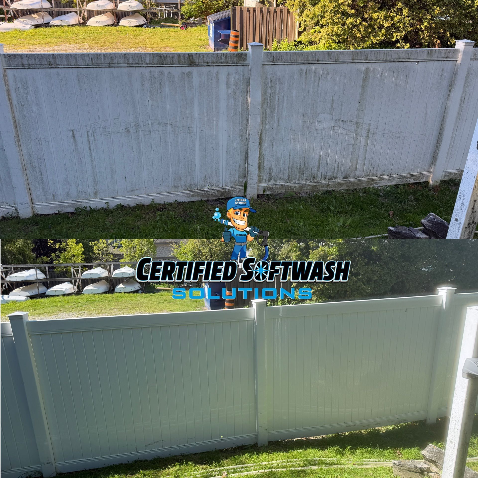 fence washing services