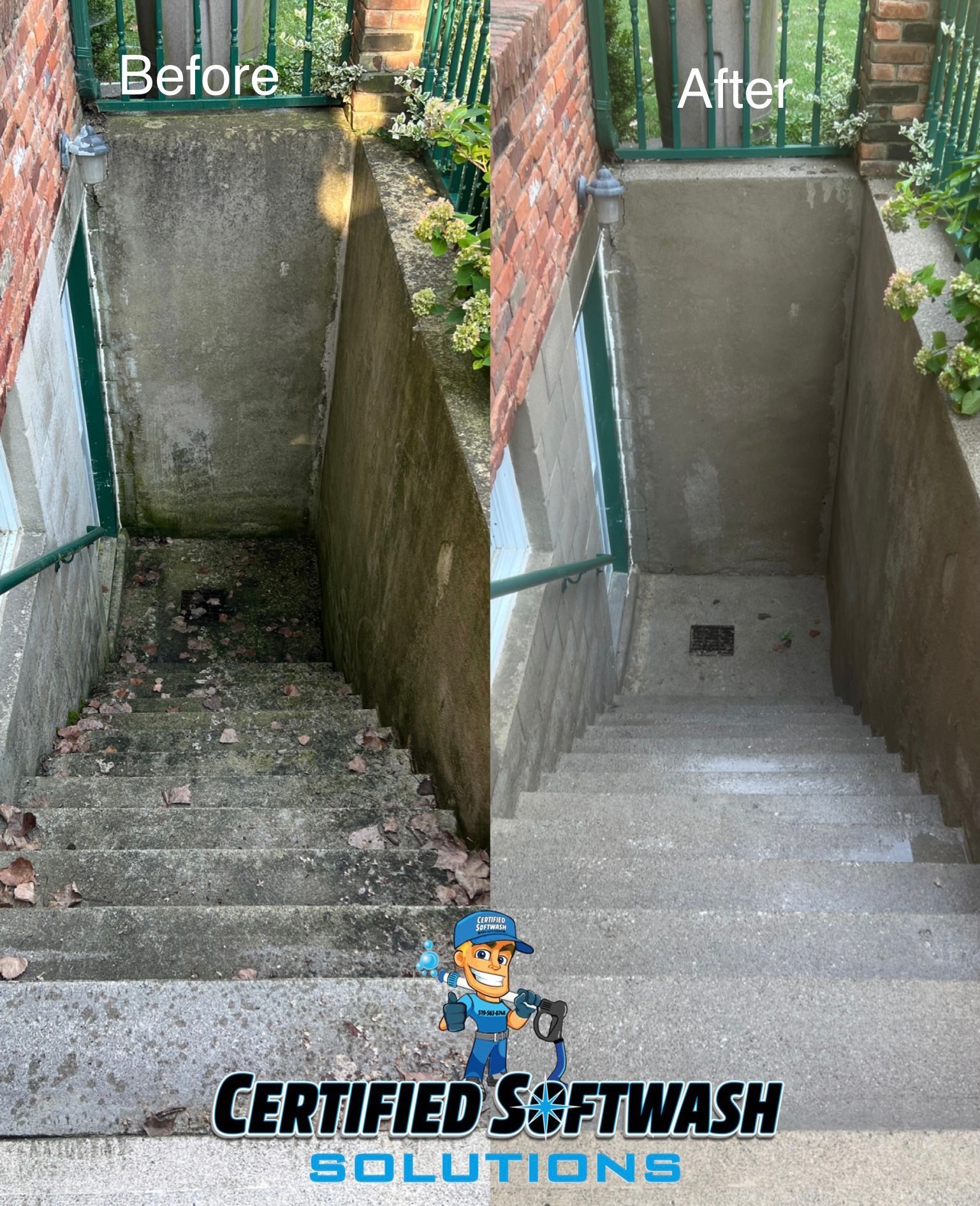 concrete washing