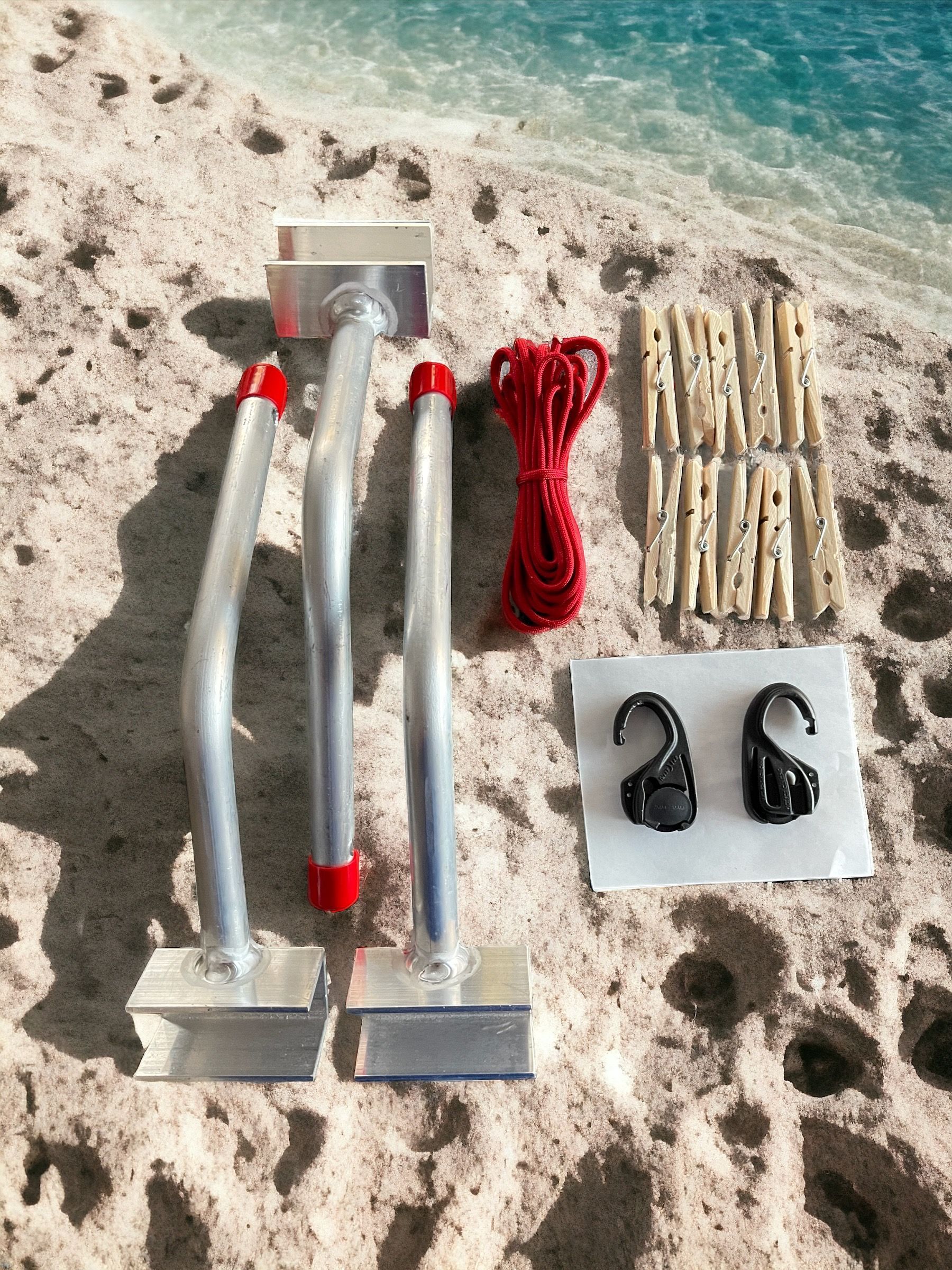 Pontoon Boat Clothes Line Solution