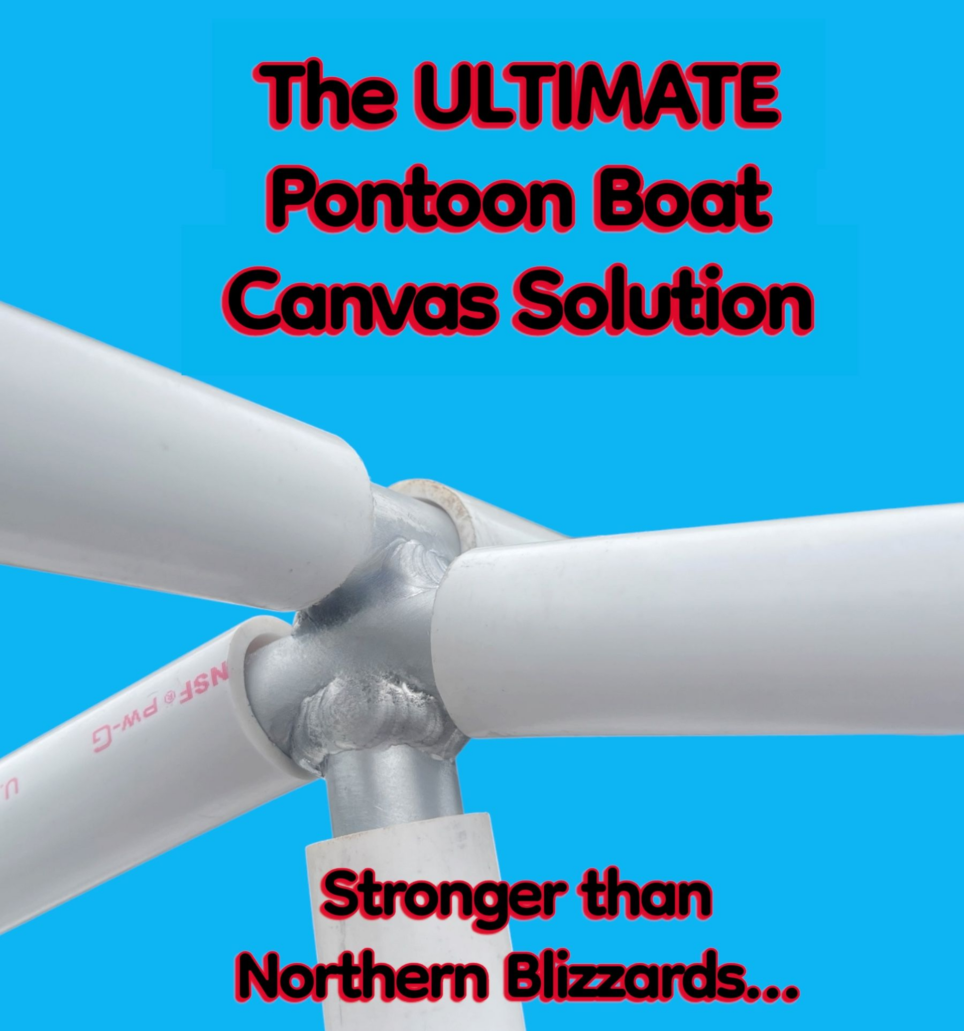 22'-26' ULTIMATE Pontoon Boat Canvas Solution.