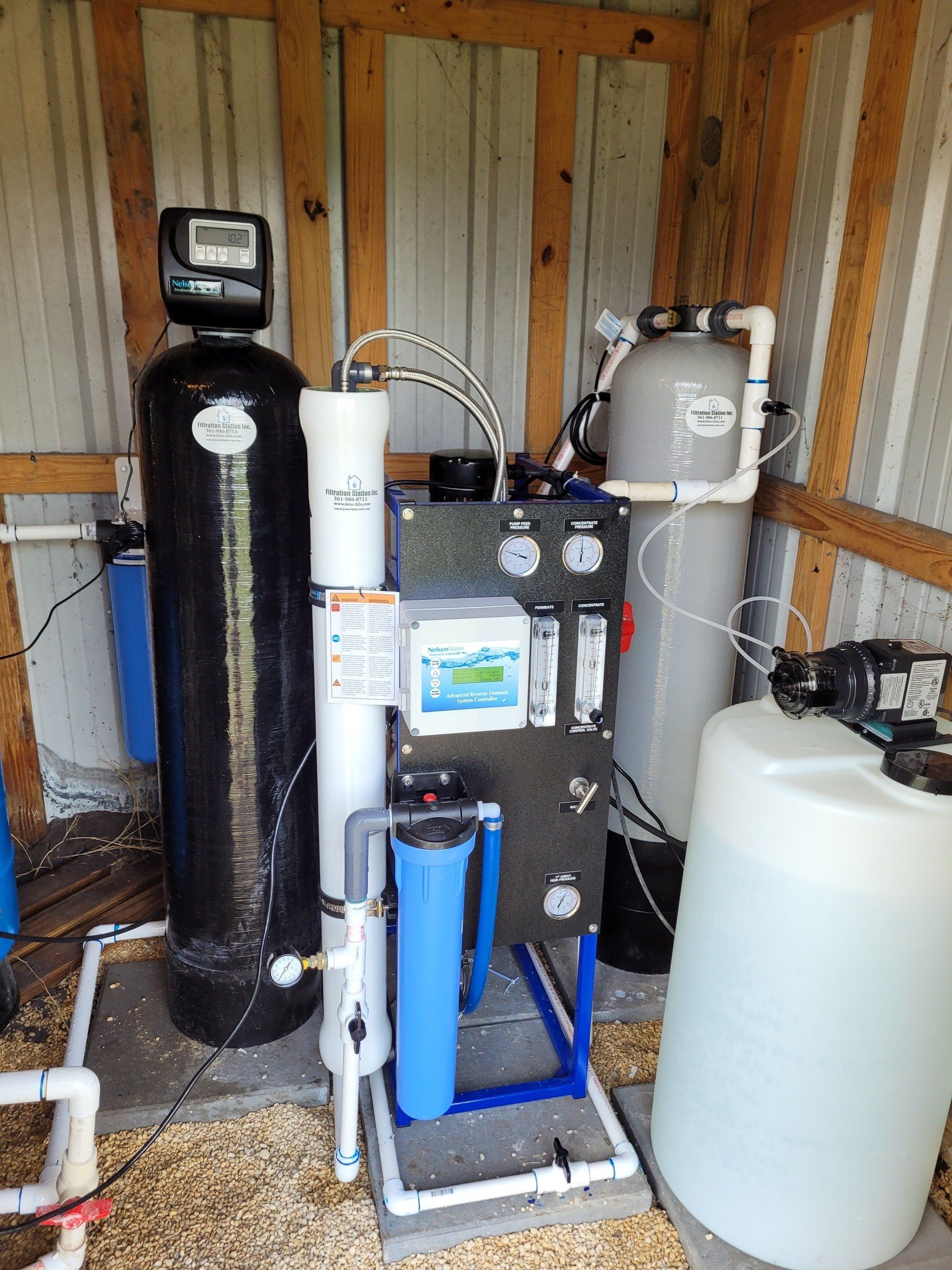 Well Water Treatment System
