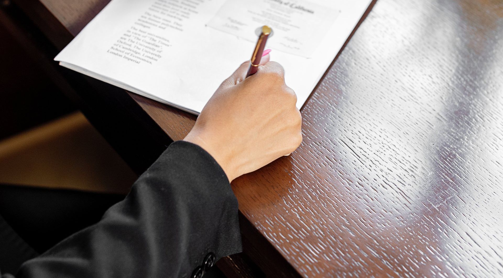 Notary Services in Kingston signing documents