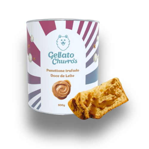 churratone (1 kg) - panettone de doce de leite