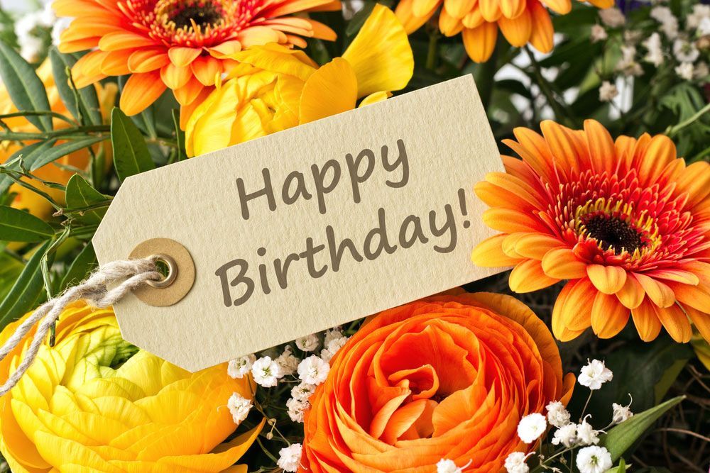 A Bouquet of Flowers with A Tag that Says — Pick-A-Bunch Florists & Gifts In Armstrong Beach, QLD