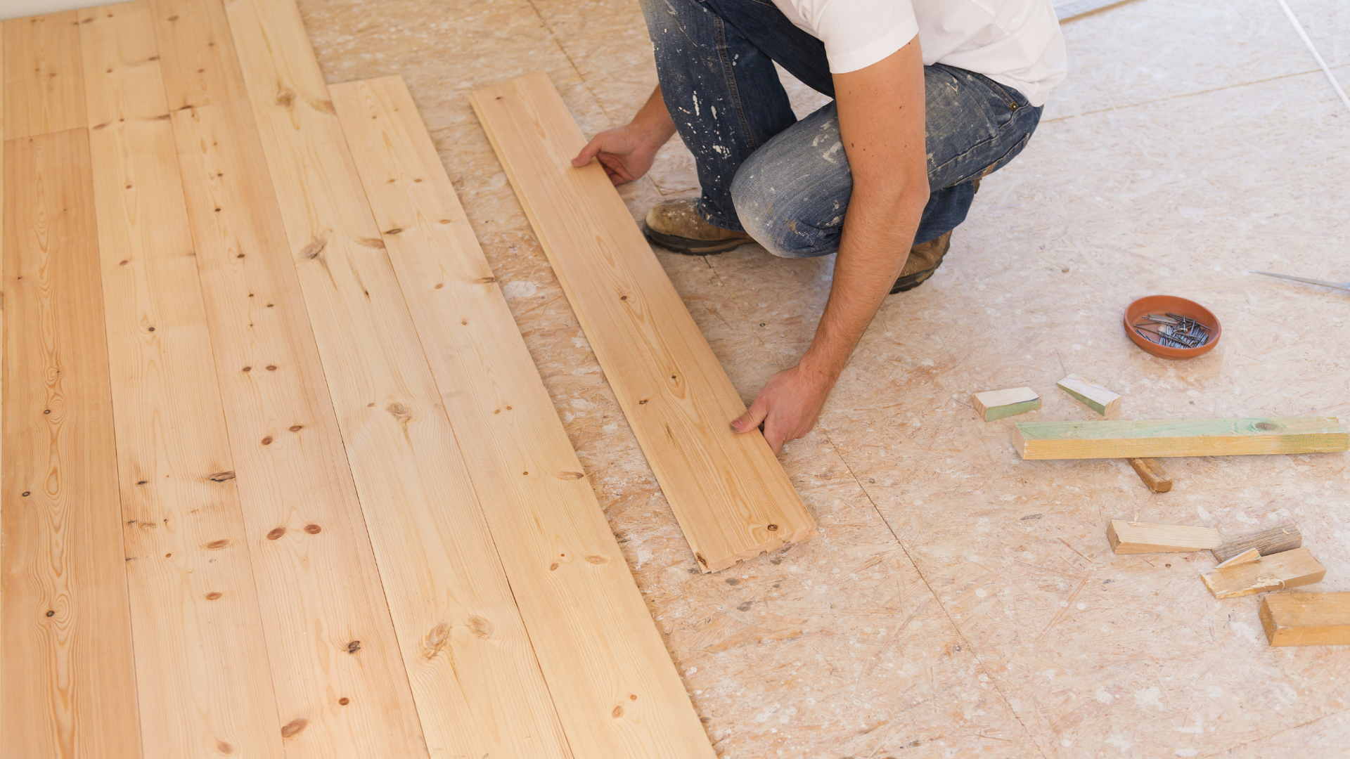 Residential wood floor repair contractors helping homeowners with hardwood floor restoration solutions